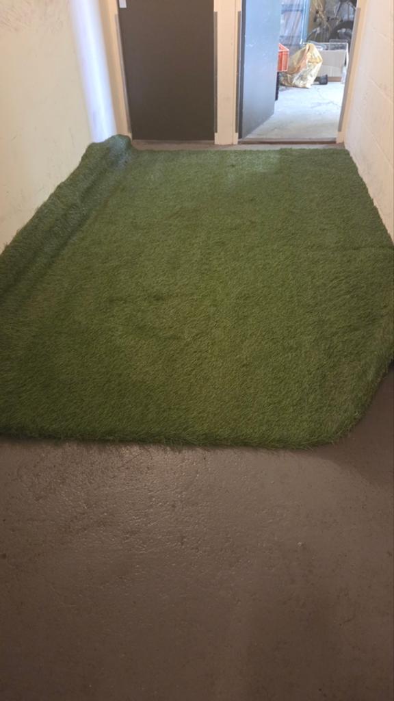 Kunstgras 2x3m - Zo goed als nieuw, Tuin en Terras, Gras en Kunstgras, Ophalen, Zo goed als nieuw, Minder dan 10 m², Kunstgras