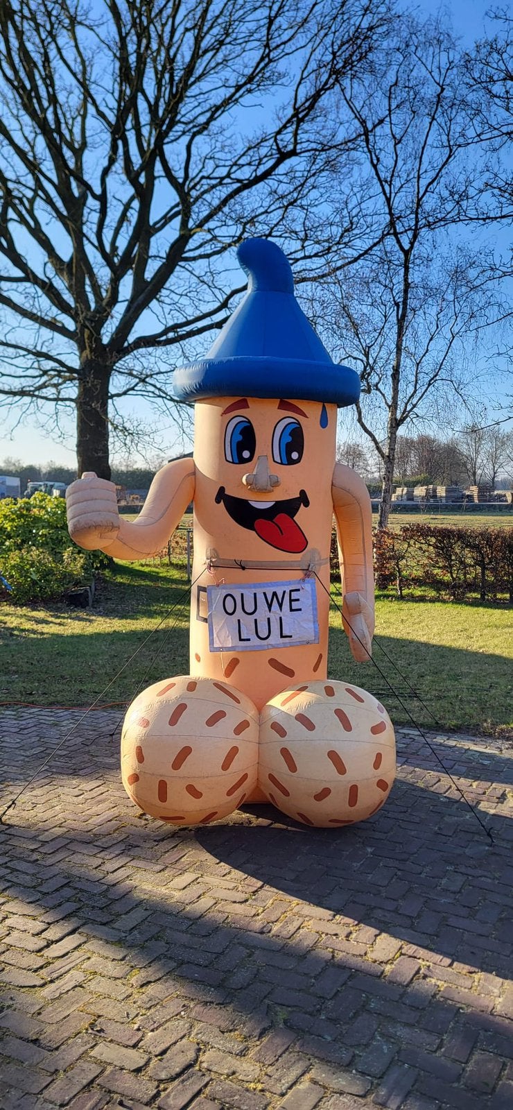 Ouwe lul feestpop te huur, Ophalen, Zo goed als nieuw, Verjaardag