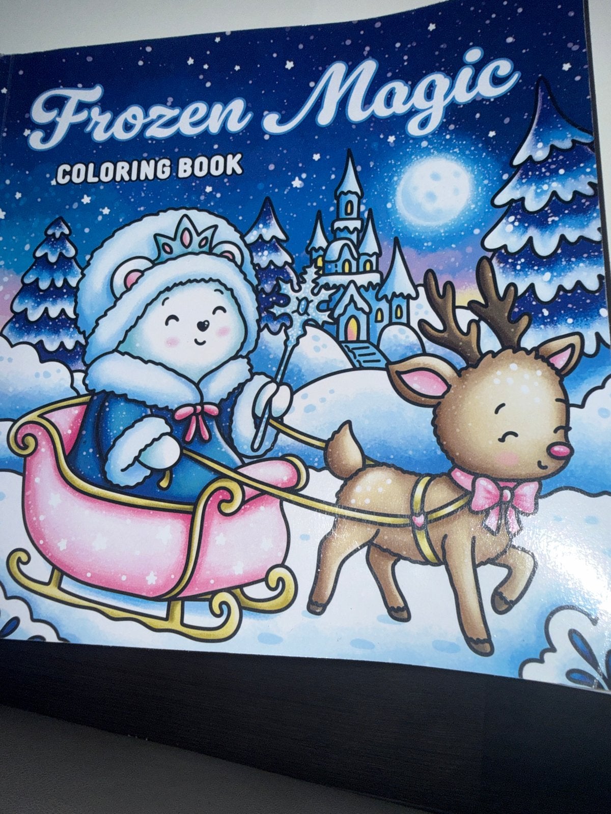 Frozen Magic Kleurboek - Winterplezier voor Kinderen, Ophalen of Verzenden, Zo goed als nieuw, 3 tot 4 jaar