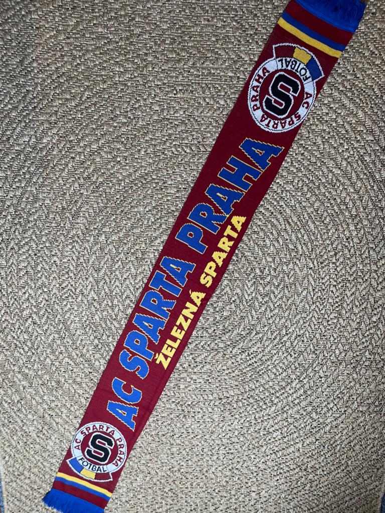 AC Sparta Praag sjaal - Voetbalsjaal, Ophalen of Verzenden, Zo goed als nieuw, Clubaccessoires