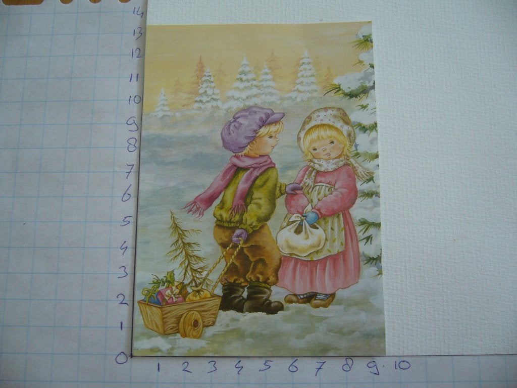 nr. 660 - uitgeknipt 3d plaatje kerst, Ophalen of Verzenden, Nieuw, Kerst, Knipvel