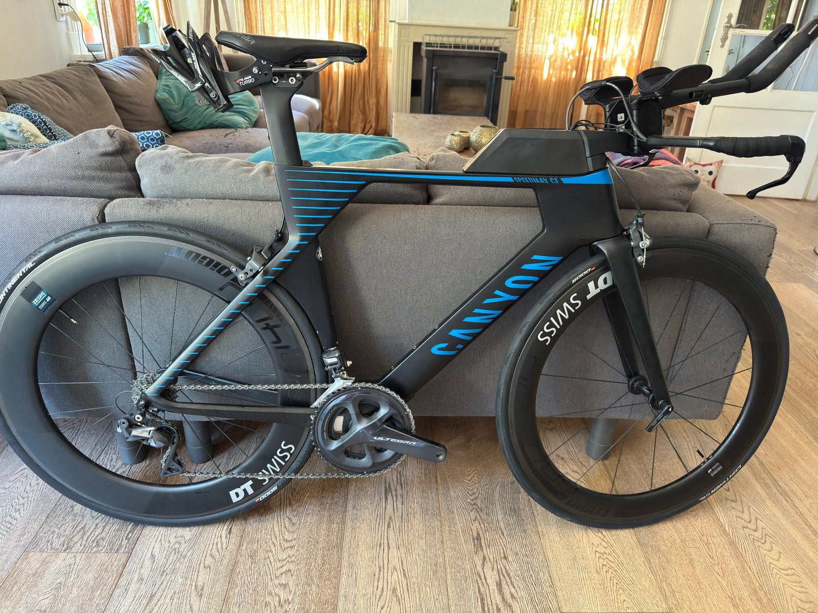 Canyon Speedmax cf8.0 di2 (maat M), Gebruikt, Carbon, Heren, Meer dan 20 versnellingen