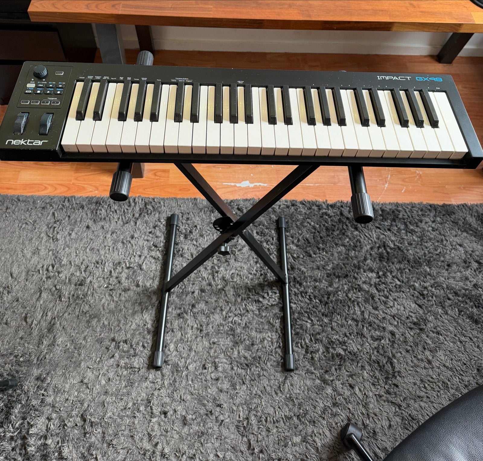 Nektar Impact GX49 MIDI-keyboard inclusief standaard, Ophalen of Verzenden, Nieuw