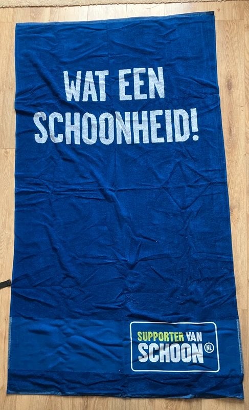 Nieuw| Strandlaken (180 x 100 cm), Blauw, Overige merken, Badlaken, Nieuw