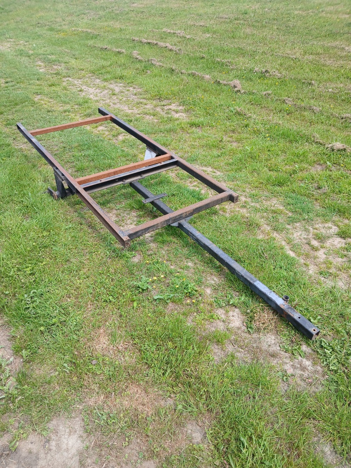 frame aanhanger, Ophalen