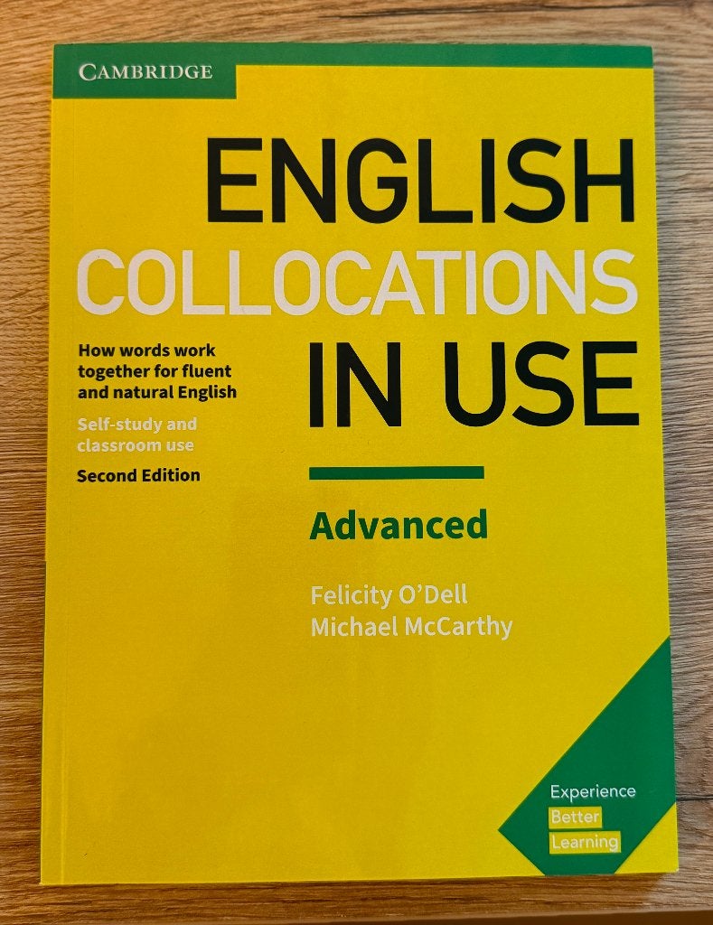 English Collocations in use - Advanced - w. answers, Ophalen of Verzenden, Alpha, Nieuw, HBO