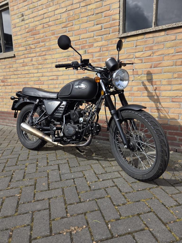 brommers, Fietsen en Brommers, Gebruikt, 49 cc, 4 versnellingen, Ophalen