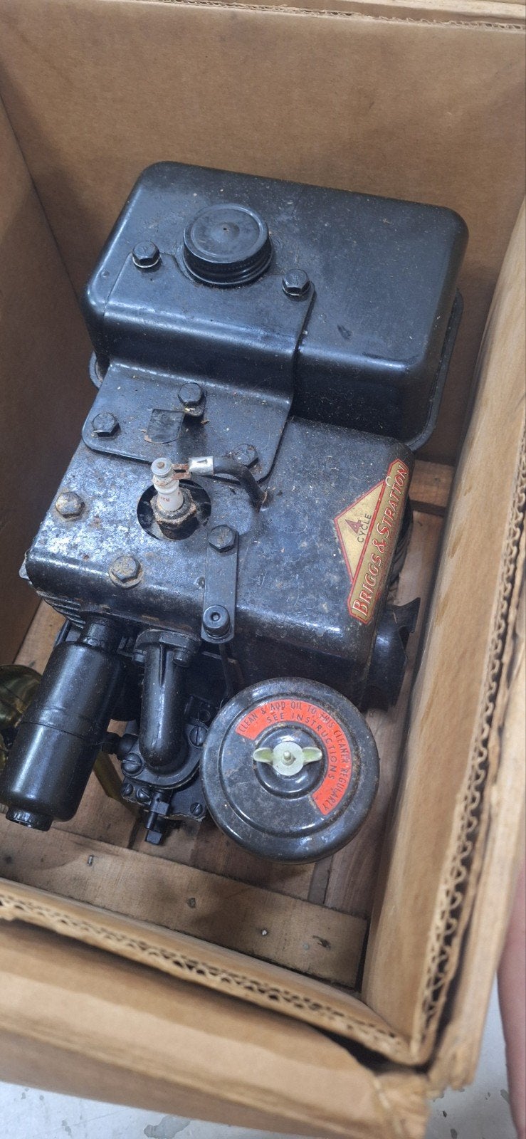 Briggs & Stratton 4-takt benzinemotor, Doe-het-zelf en Verbouw, Ophalen of Verzenden