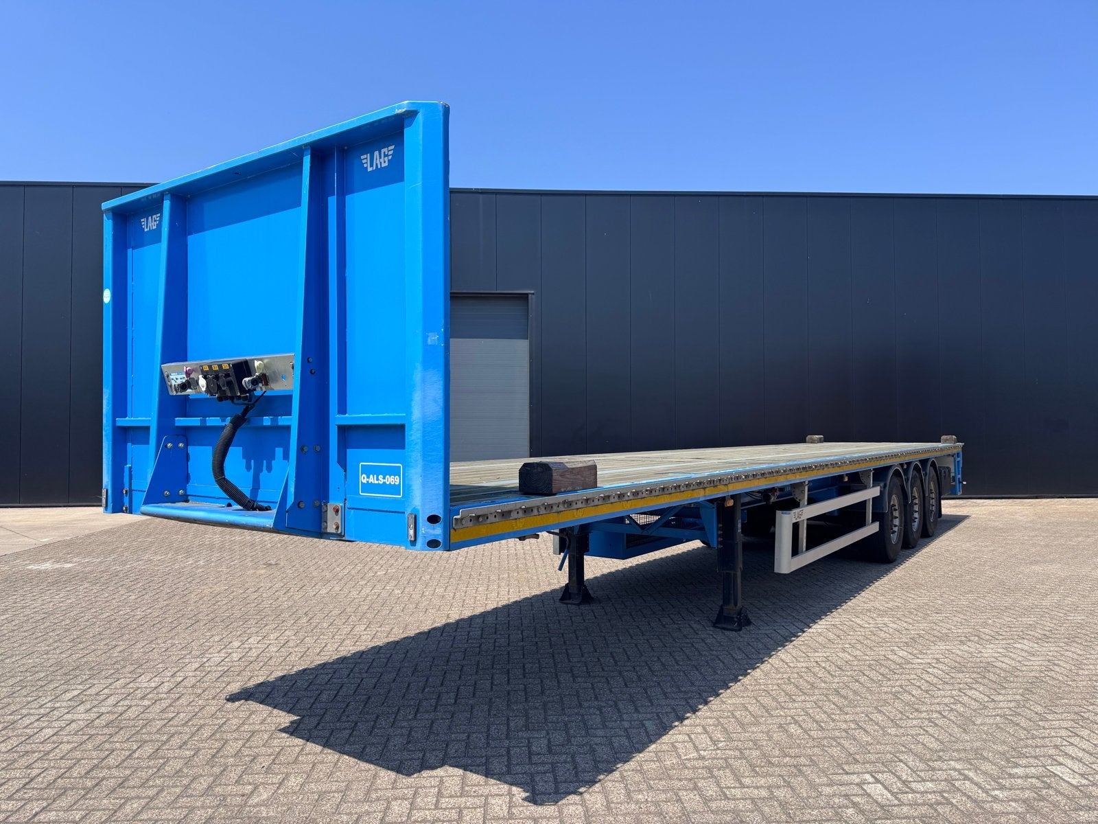 LAG oplegger met container bevestiging 0-3-GC 2018, Auto's, Particulier, Te koop