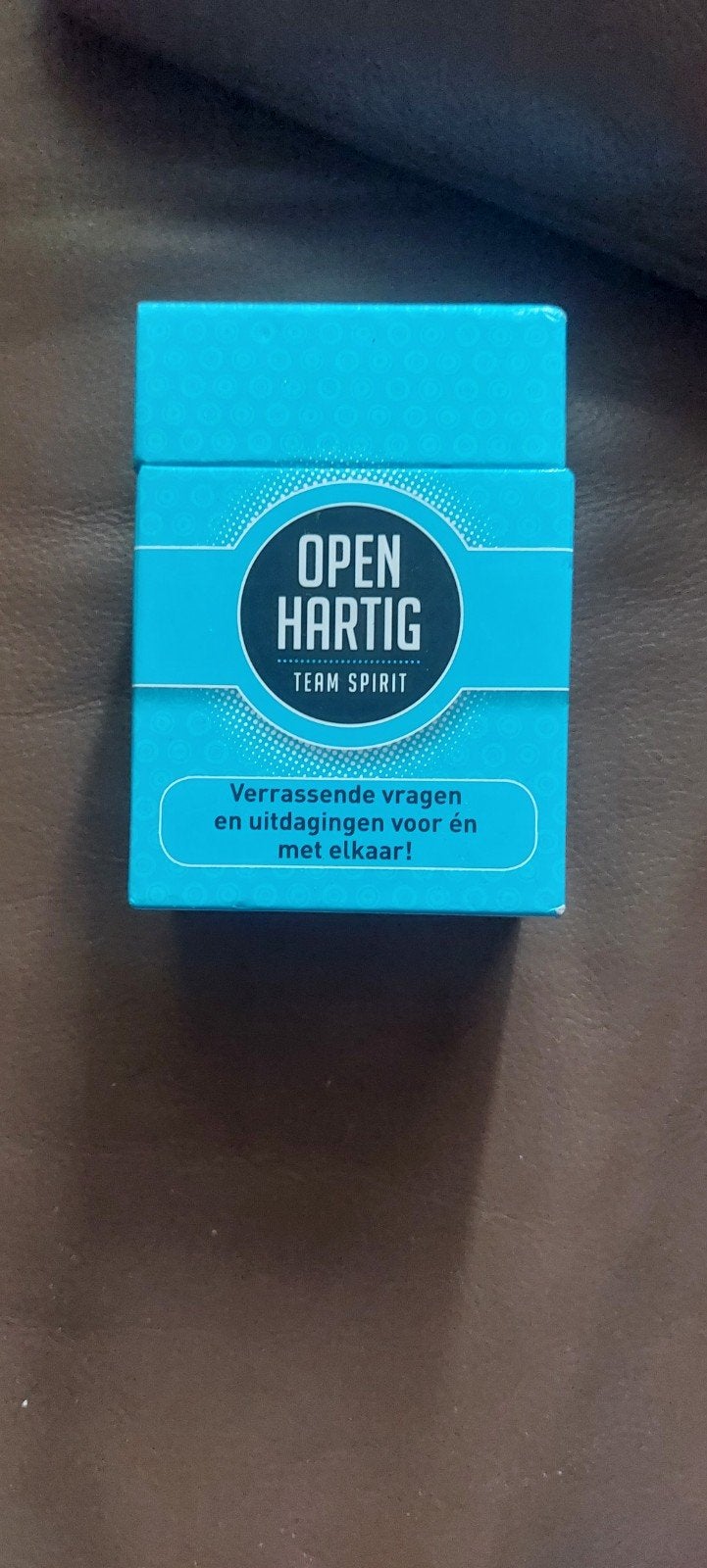 Open Hartig Team Spirit - Vragen en Uitdagingen, Drie of vier spelers, Ophalen of Verzenden, Zo goed als nieuw, Open Hartig