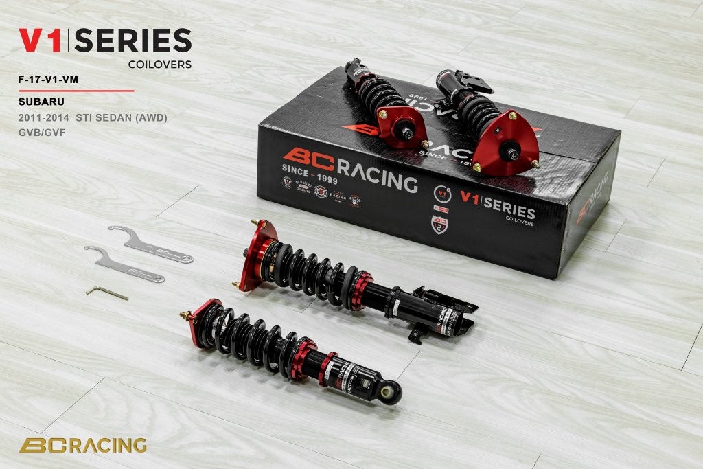 BC Racing V1-VM serie schroefset - Subaru Impreza STI 11-14, Ophalen of Verzenden