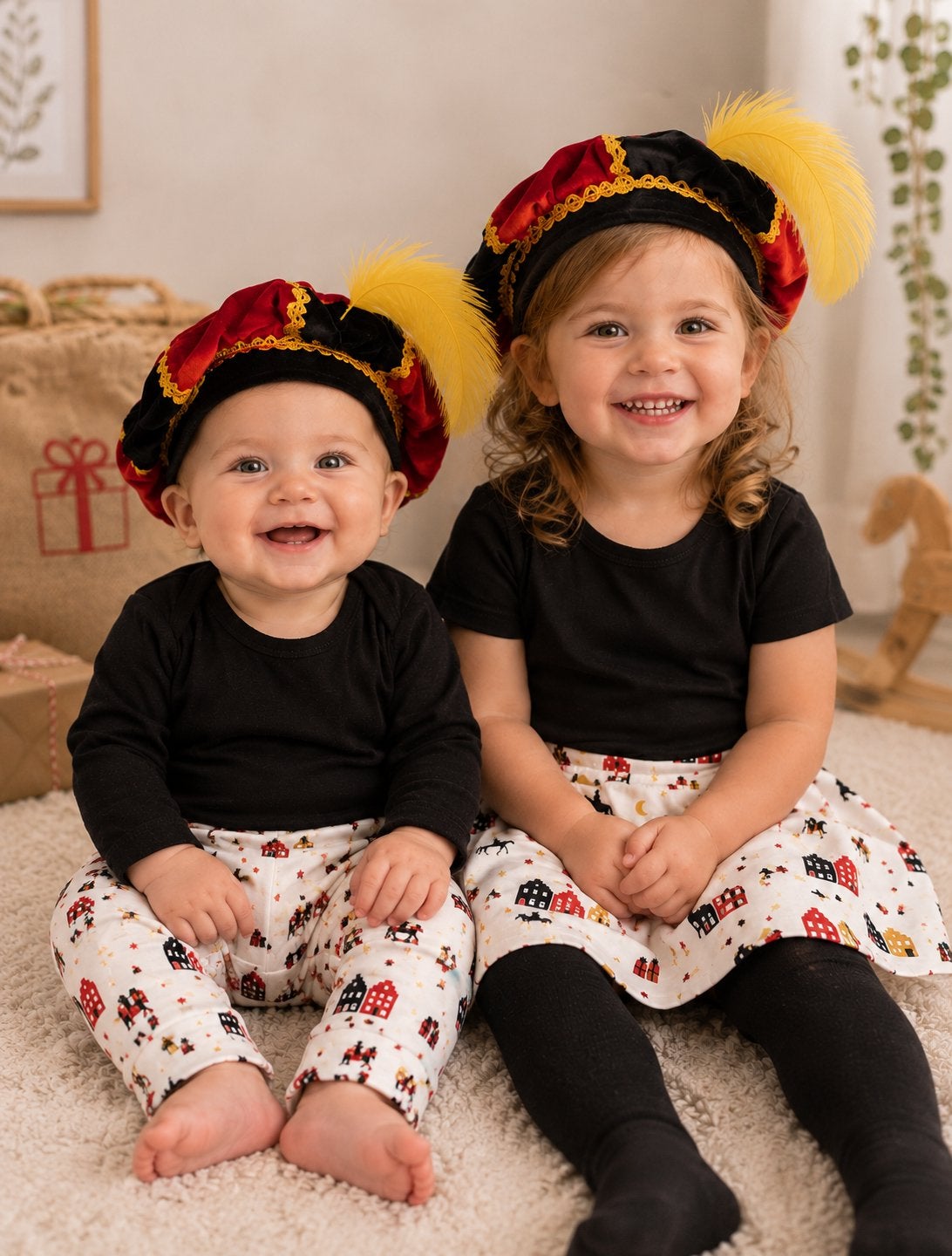 Handgemaakte sinterklaas broekjes en rokjes, Ophalen of Verzenden, Nieuw