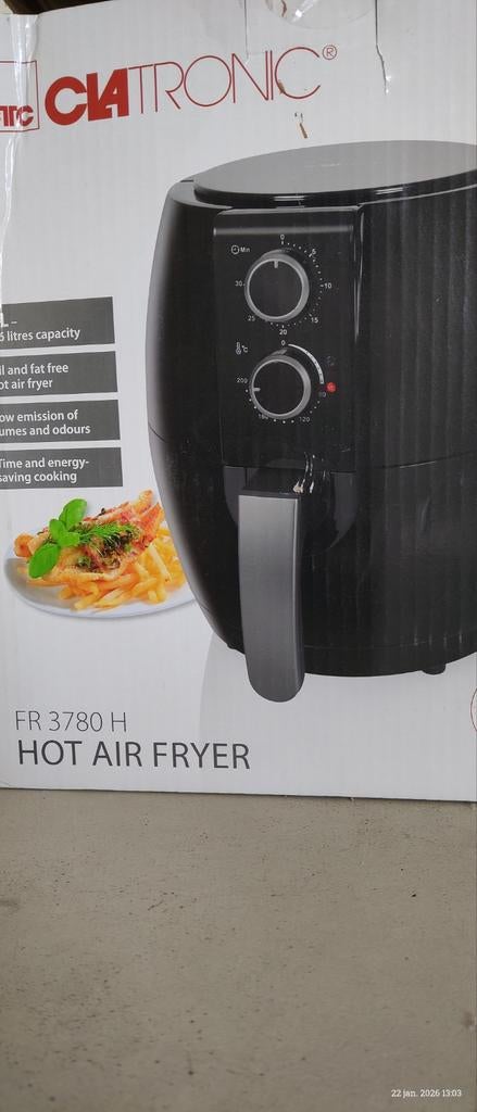 Clatronic FR 3780 H hetelucht friteuse, Ophalen of Verzenden