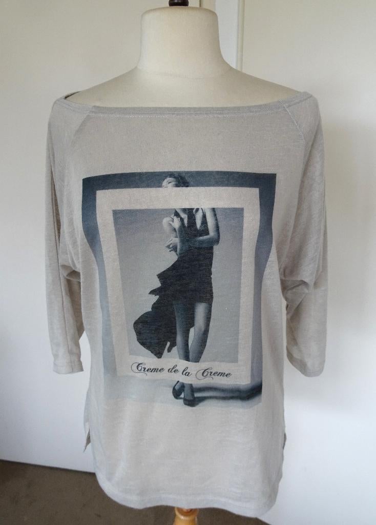 SHIRT VAN CREME DE LA CREME MAAT M, Kleding | Dames, Maat 38/40 (M), CREME DE LA CREME, Overige kleuren, Ophalen of Verzenden
