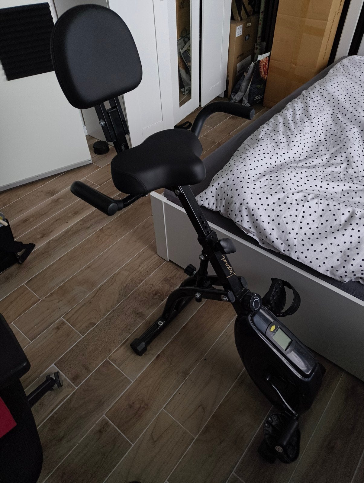 Hometrainer - Luxari Deskbike Pro - exercise bike, Ophalen, Zo goed als nieuw, Hometrainer