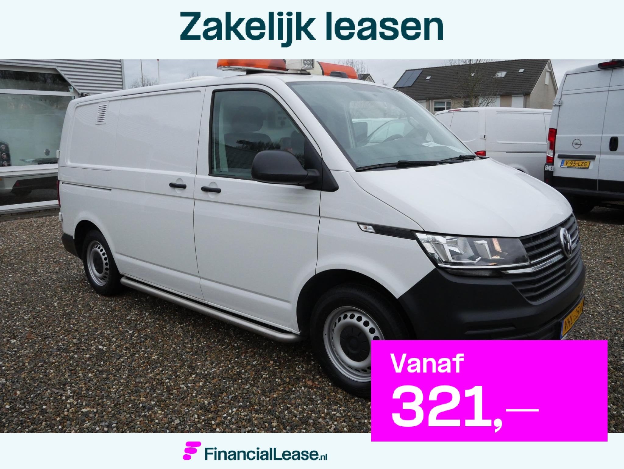 Volkswagen Transporter 2.0 TDI 150PK DSG AC K9-bewaking hond, Stof, Gebruikt, 4 cilinders, Volkswagen