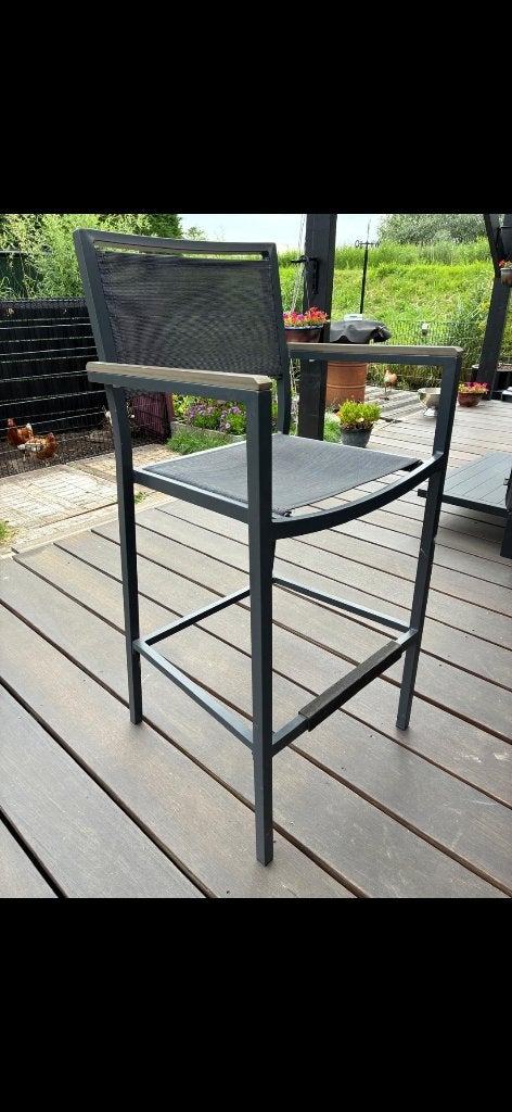 Barkrukken, Huis en Inrichting, Barkrukken, Ophalen, Met voetsteun, 60 tot 90 cm, Metaal