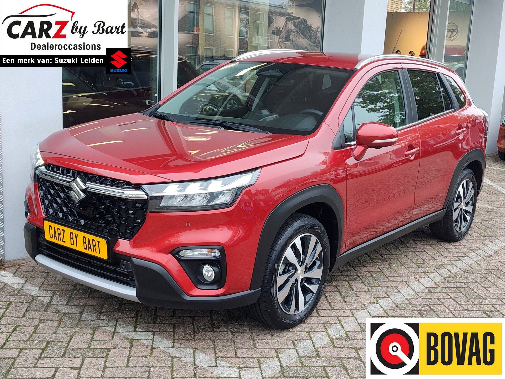 Suzuki S-Cross 1.4 BOOSTERJET STYLE SMART HYBRID Keyless | 3, Auto's, Voorwielaandrijving, Gebruikt, 4 cilinders, Leder en Stof