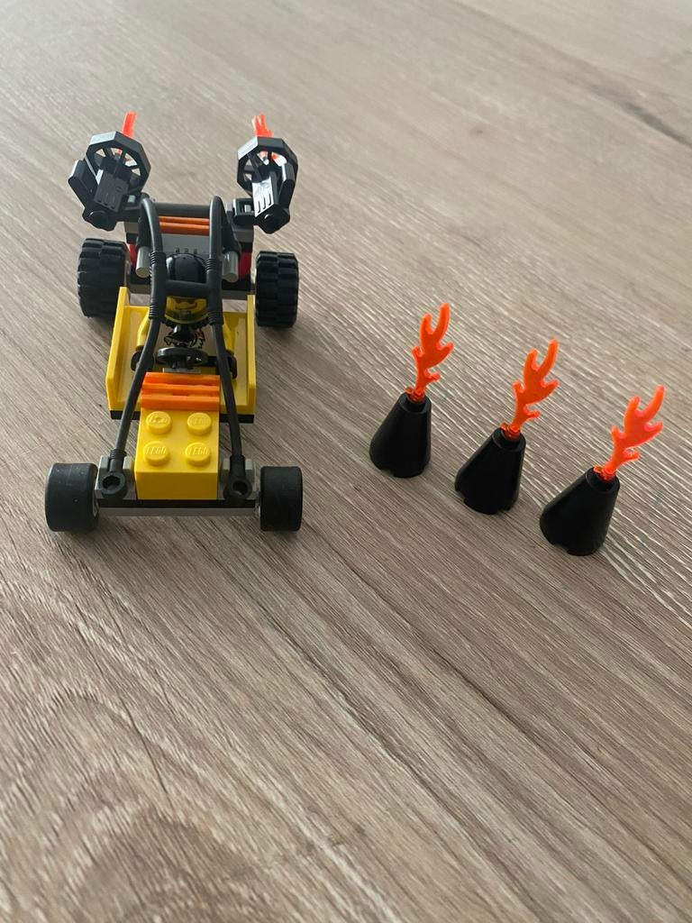 Lego Race 6519 - Turbo Tiger, Ophalen of Verzenden, Zo goed als nieuw, Complete set, Lego