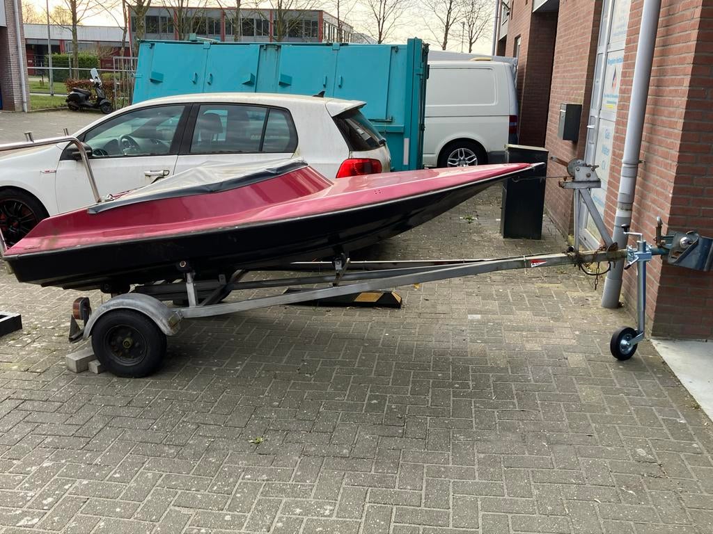 Spitfire speedboot met Yamaha buitenboordmotor, Ophalen, Gebruikt, Minder dan 70 pk, 3 tot 6 meter