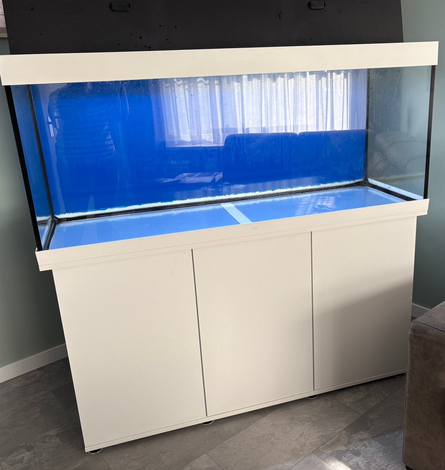 Juwel Rio 450 met meubel binnenfilter verlichting, Dieren en Toebehoren, Ophalen, Zo goed als nieuw, Leeg aquarium, Juwel