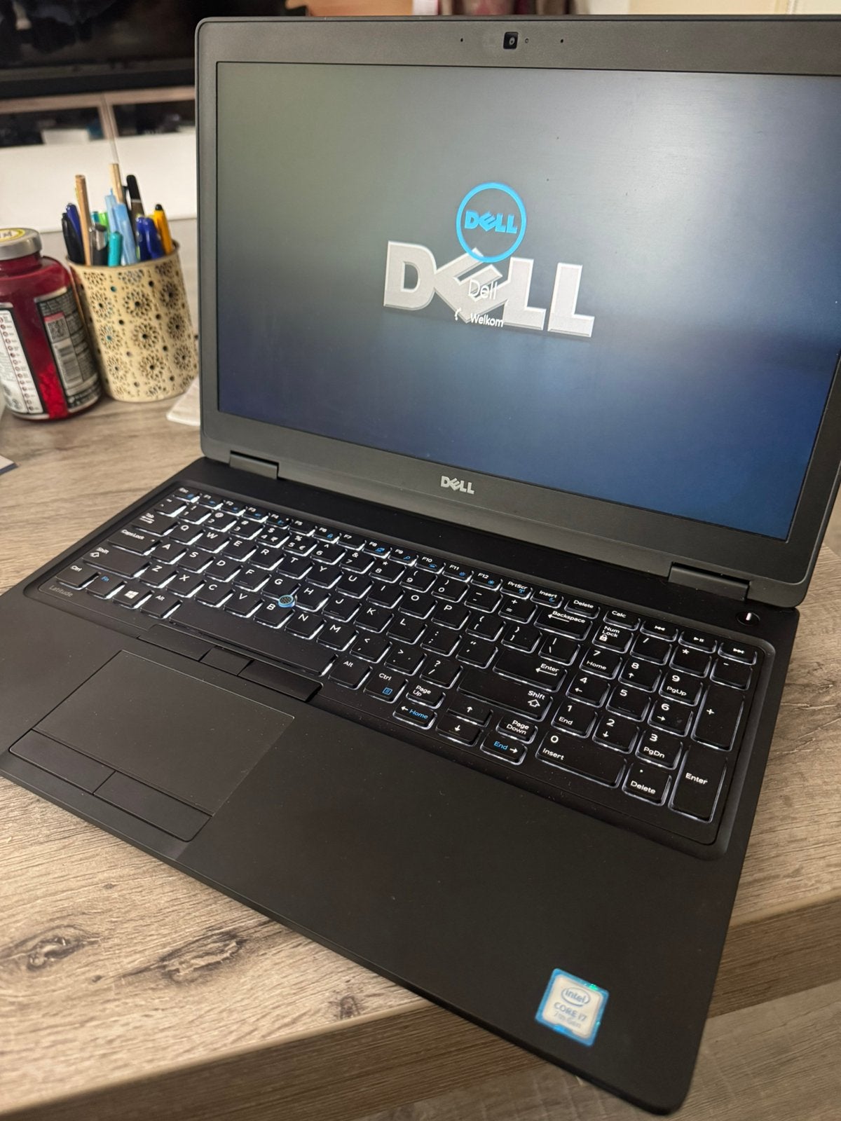 Dell Latitude 5580 16” – Core i7 – 16GB  – SIM-slot –, Computers en Software, Windows Laptops, Ophalen, 2 tot 3 Ghz, Qwerty, Zo goed als nieuw