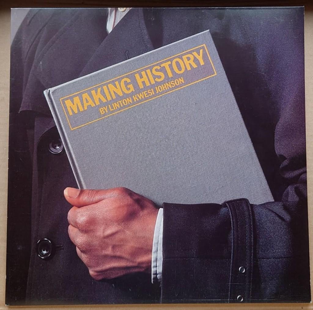 Linton Kwesi Johnson ‎– Making History, Cd's en Dvd's, Inclusief binnenhoes, Ophalen of Verzenden, Zo goed als nieuw, 12 inch
