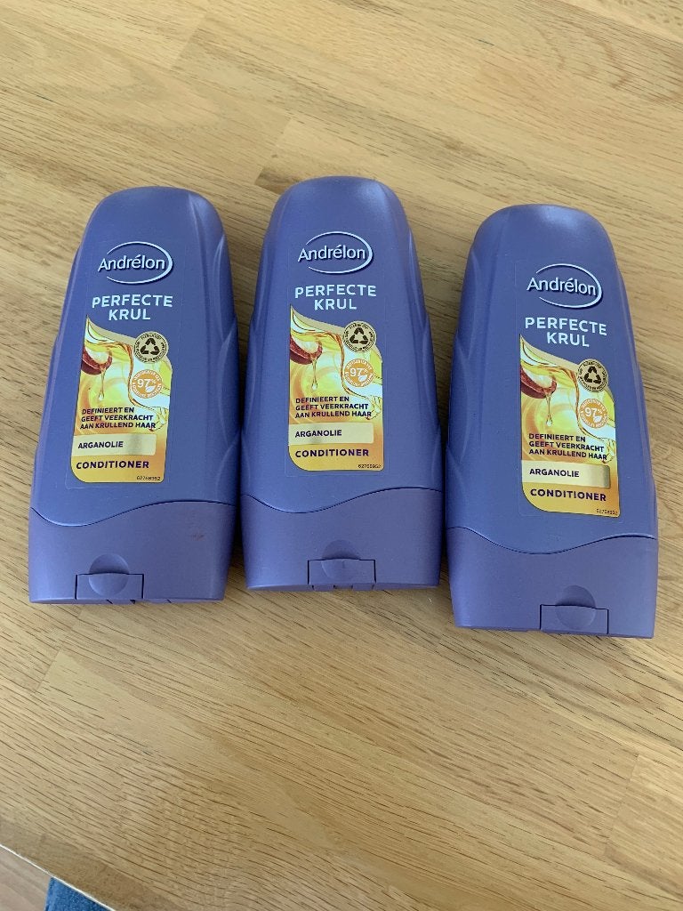 3 flessen Andrelon perfecte krul, Ophalen, Nieuw, Shampoo of Conditioner