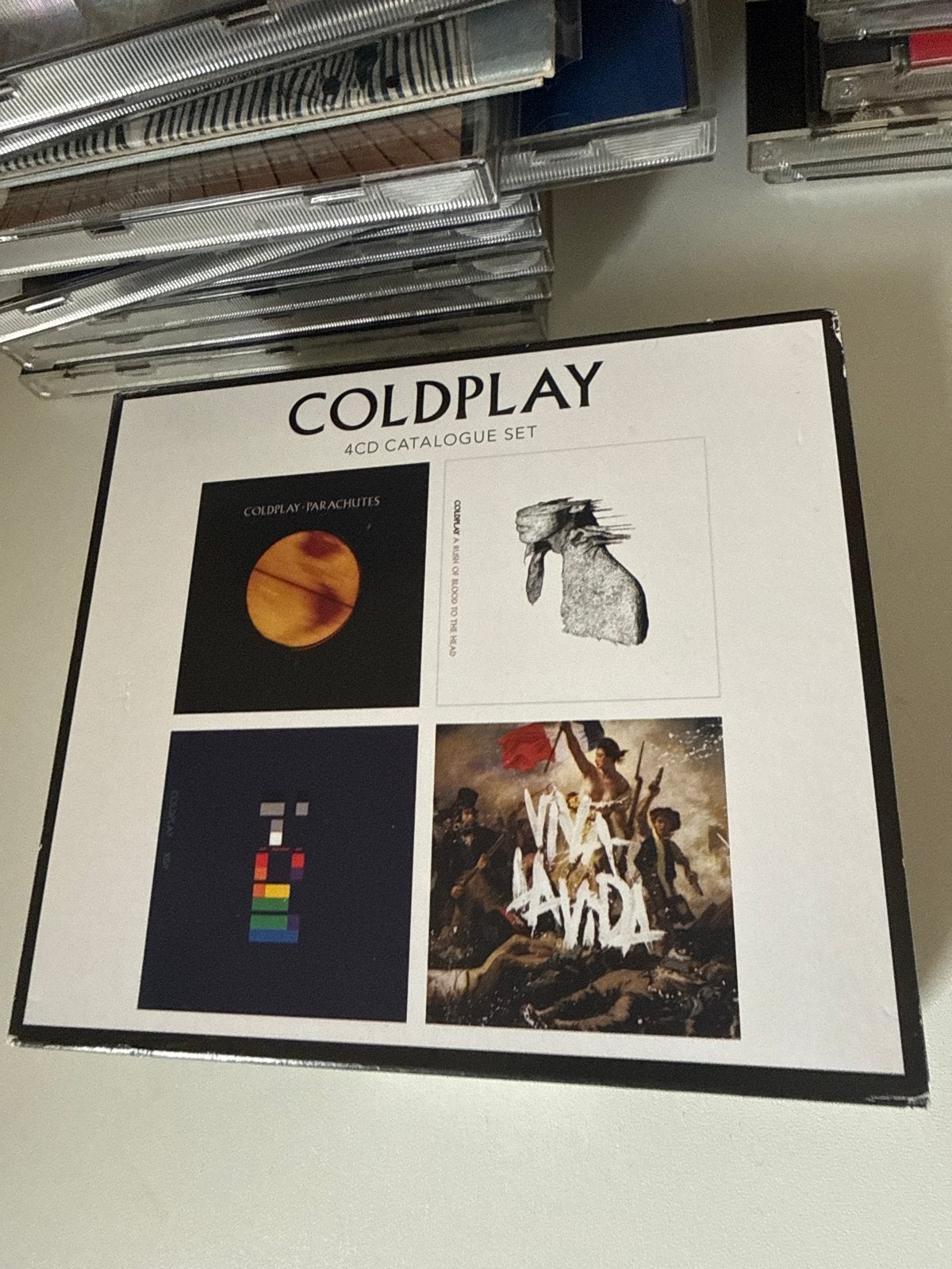 Coldplay 4CD Catalogue Set - Pop/Rock Boxset, Cd's en Dvd's, Cd's | Pop, Boxset, Pop, Ophalen of Verzenden, Zo goed als nieuw