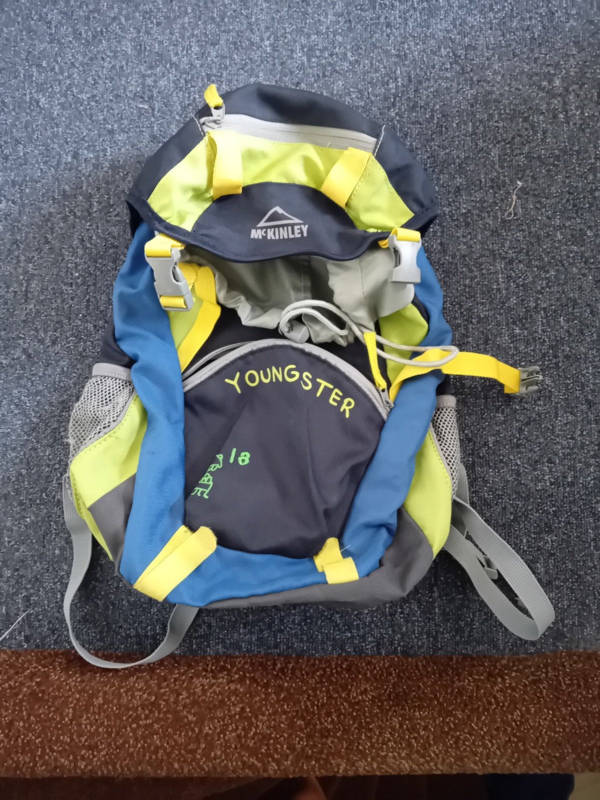 McKinley Youngster 18L Wandelrugzak voor Kind met Borstband, Ophalen of Verzenden, Zo goed als nieuw, Overige merken
