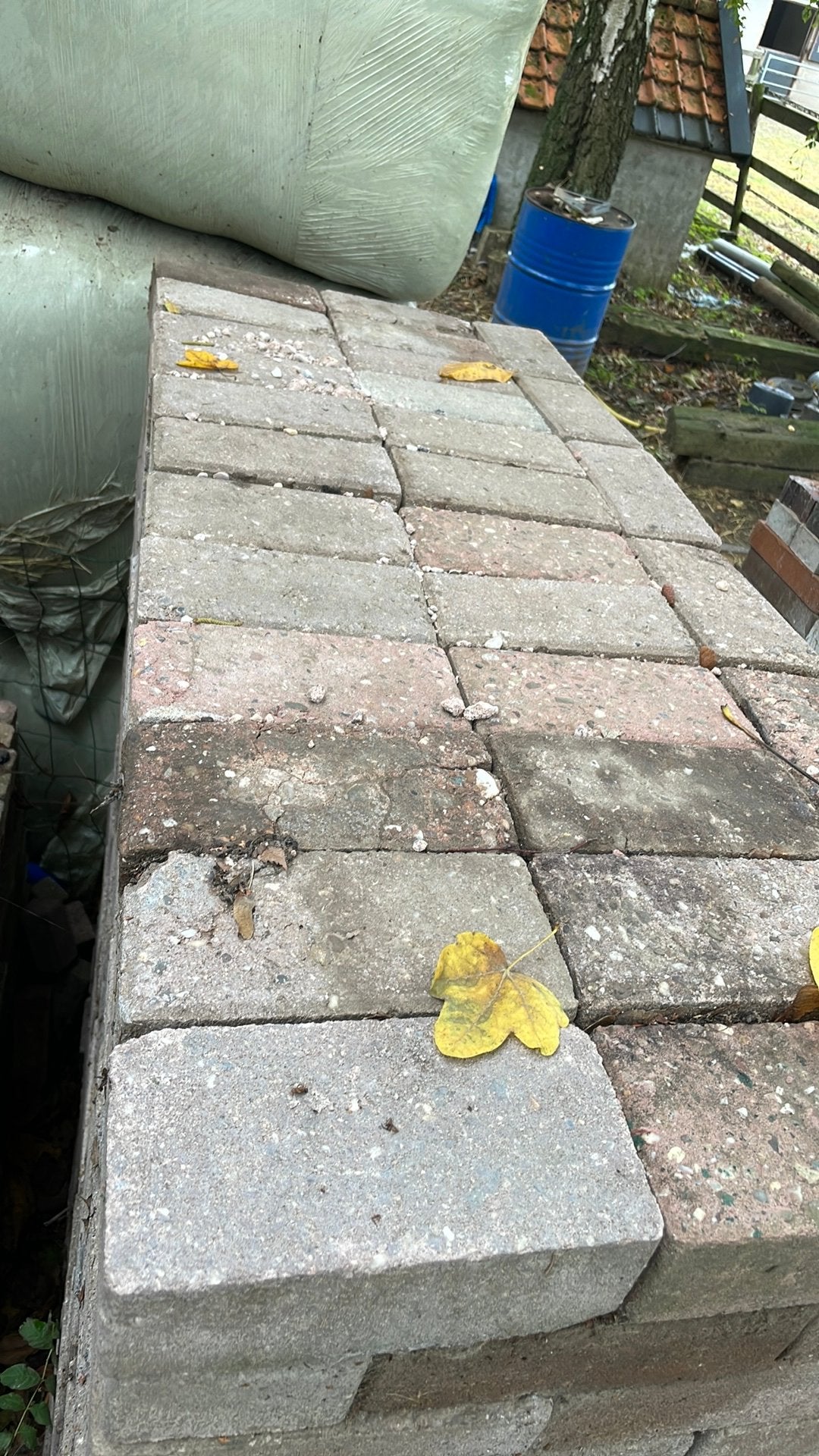 Stenen ca 15 m2, Ophalen, Zo goed als nieuw, Beton, Klinkers
