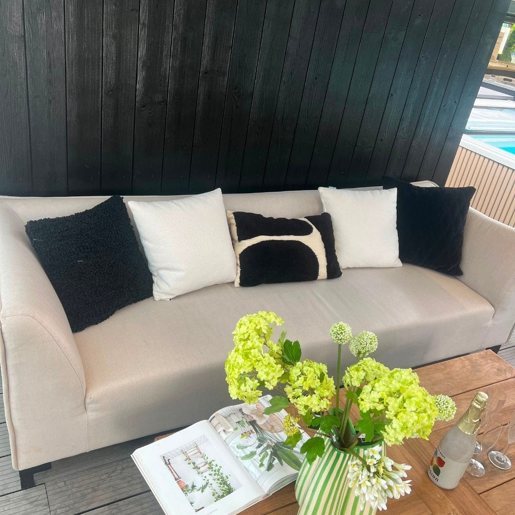Elegant Loungeset | Showroommodel, Ophalen, Gebruikt, 6 zitplaatsen, Bank