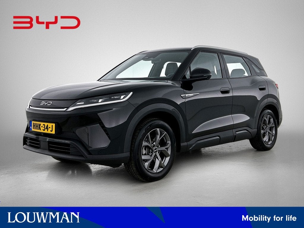 BYD ATTO 2 Boost 45 kWh | 322 KM WLTP | Origineel NL | NAP |, Auto's, BYD, Gebruikt, Zwart, Atto 2, 204 pk