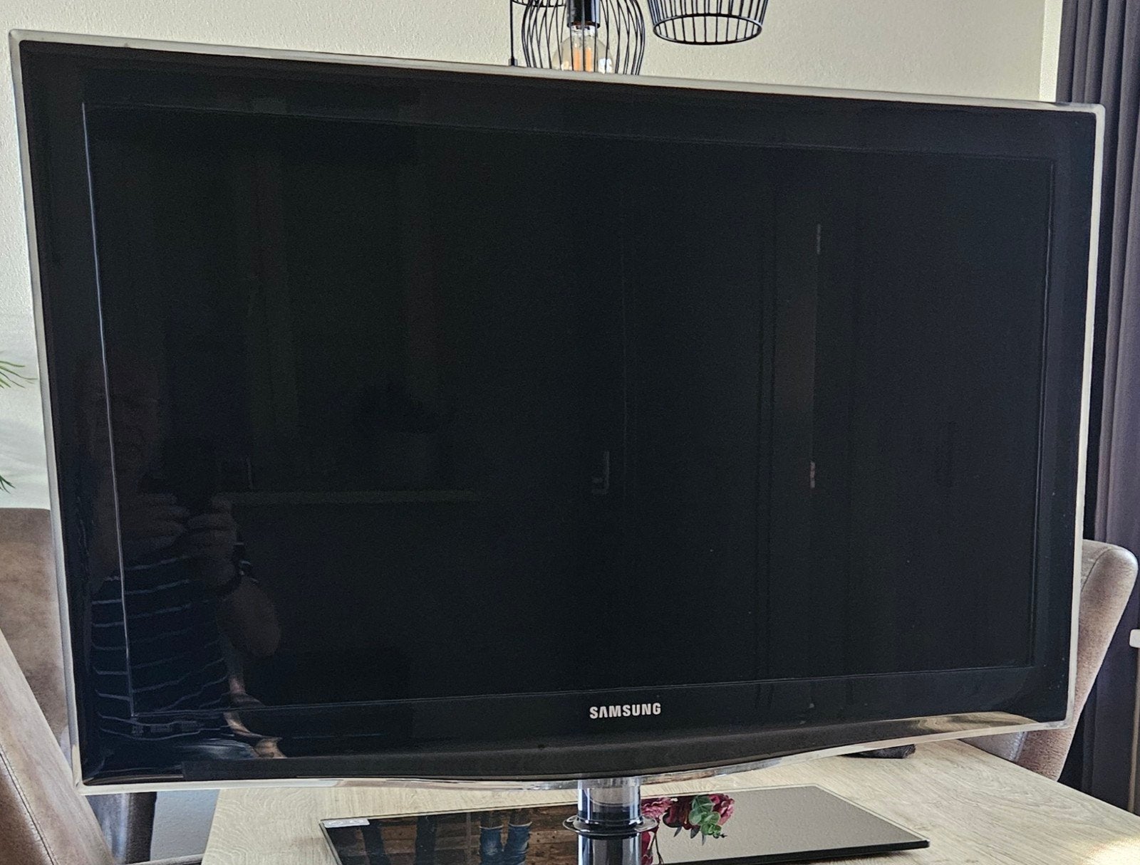 Samsung lcd tv 37 inch, Ophalen, 50 Hz, 80 tot 100 cm, Zo goed als nieuw