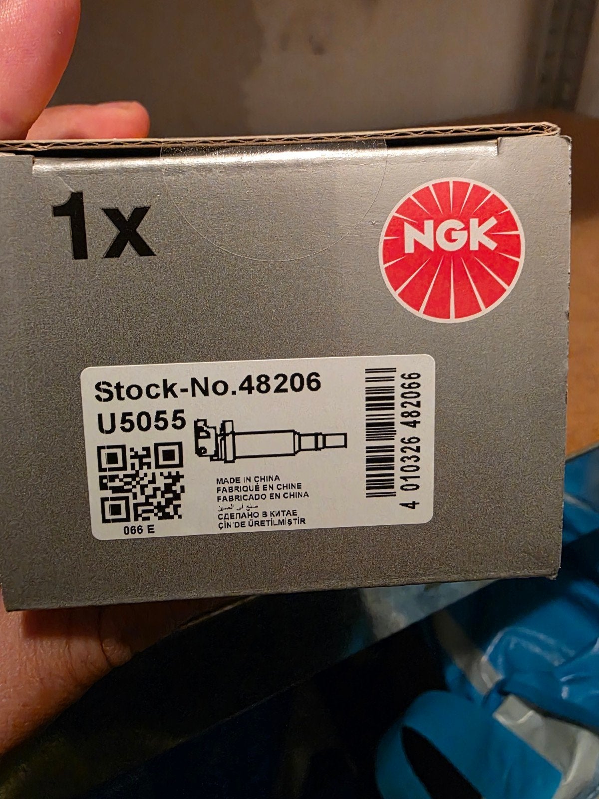 NGK U5055 Bobines (8x) - Nieuw in doos, Ophalen of Verzenden, Nieuw