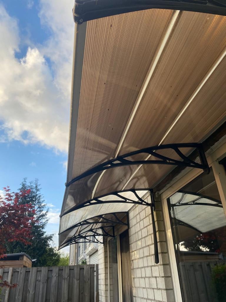 Overkappingen,Deurluifel  PC zwart e, Tuin en Terras, Overkappingen, Ophalen