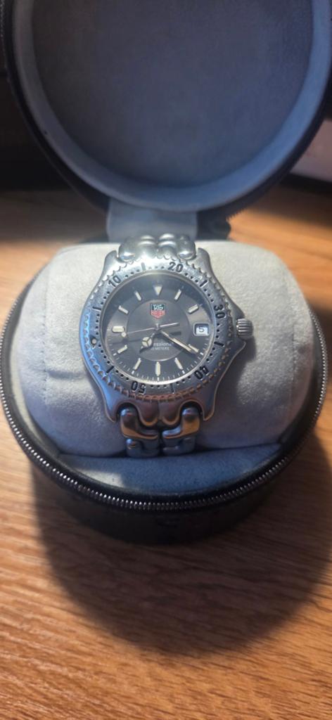 TAG Heuer 2000 Professional Herenhorloge, Sieraden, Tassen en Uiterlijk, Horloges | Heren, Staal, Staal, Polshorloge, Ophalen of Verzenden