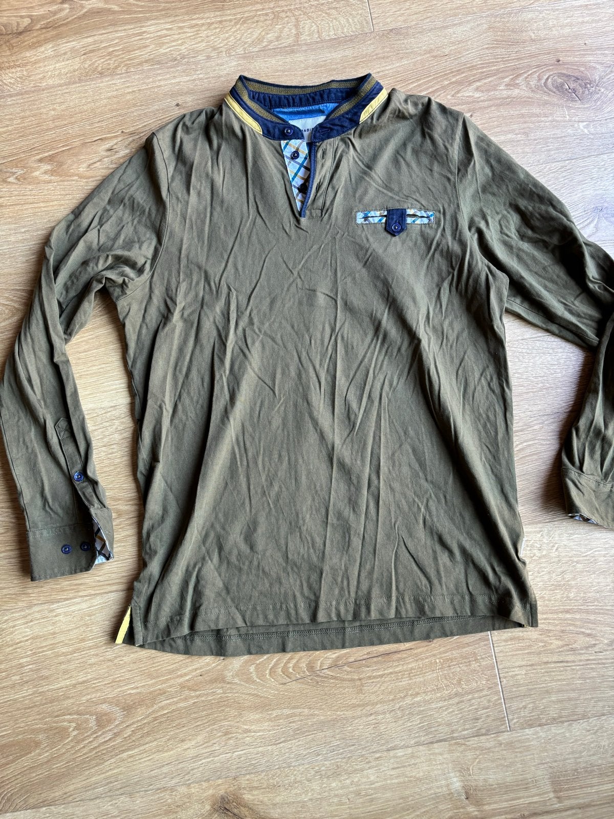 Babista Polo Lange Mouwen - Maat L, Kleding | Heren, Ophalen of Verzenden, Gedragen, Maat 52/54 (L), Groen