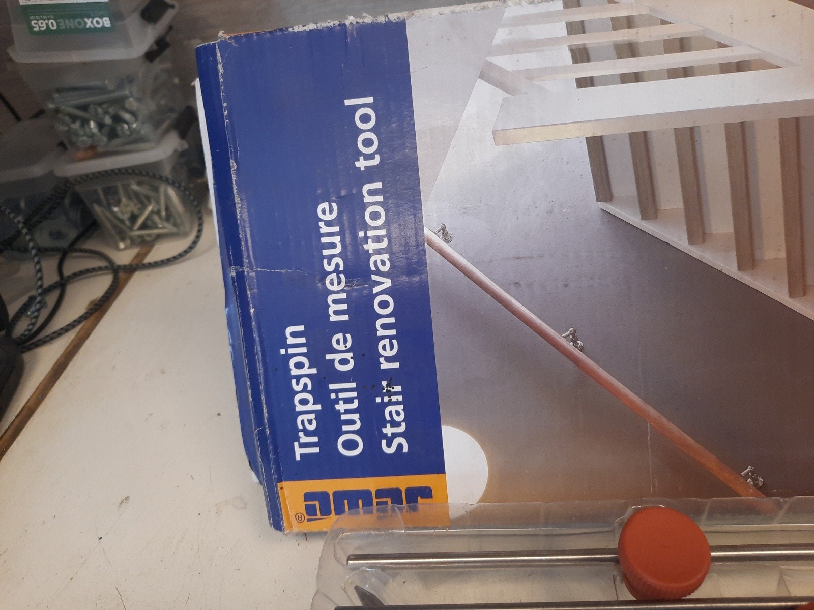 Trapspin - Traprenovatie Gereedschap, Doe-het-zelf en Verbouw, Ophalen of Verzenden, Zo goed als nieuw, Overige typen, Overige merken