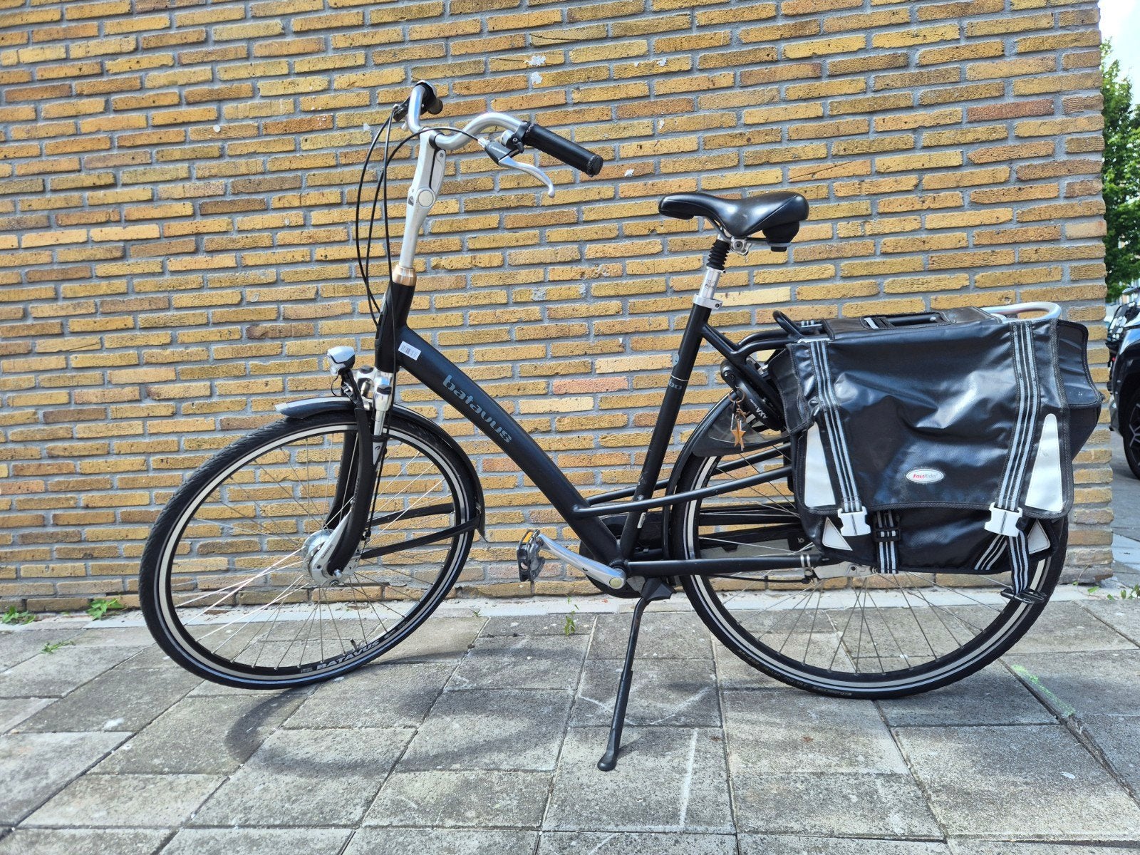Batavus damesfiets, 7 versnellingen, 57 cm frame, Ophalen, Gebruikt, Velgrem, Versnellingen