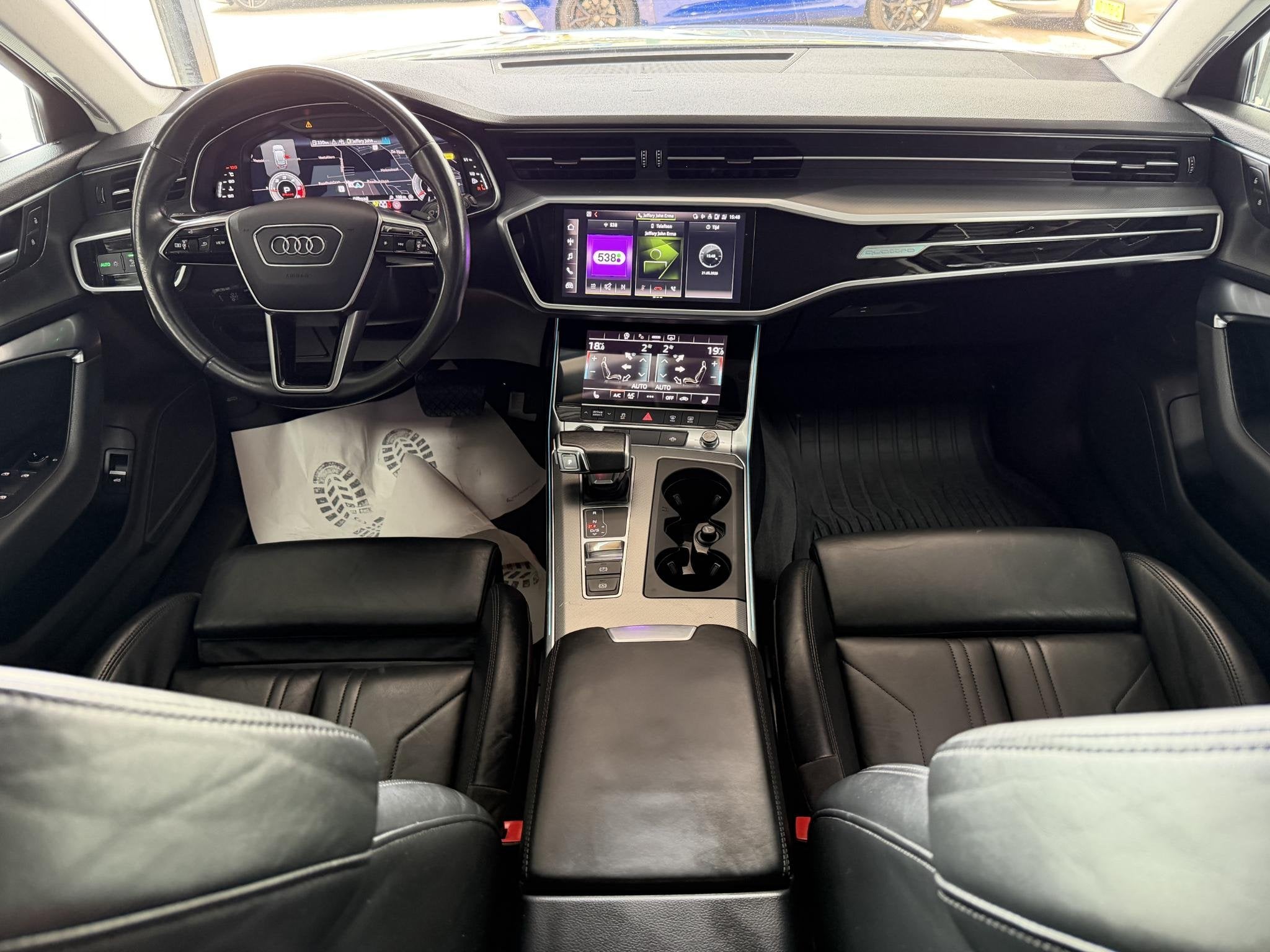 Audi A6 Avant 40 TDI quattro S edition VIRTUAL DISPLAY| AUTO, Auto's, Automaat, Gebruikt, 2000 kg, Wit