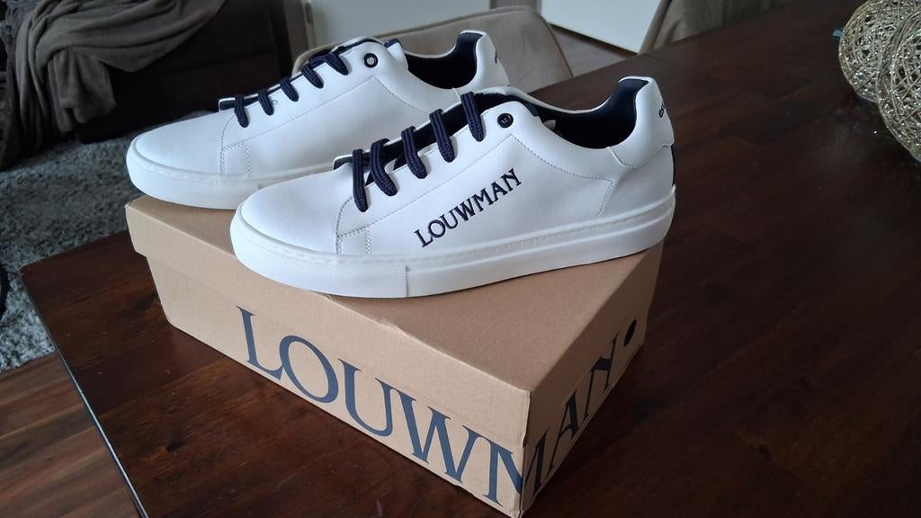 Special edition 100 jaar Louwman sneakers, Ophalen, Onbekend, Wit, Nieuw