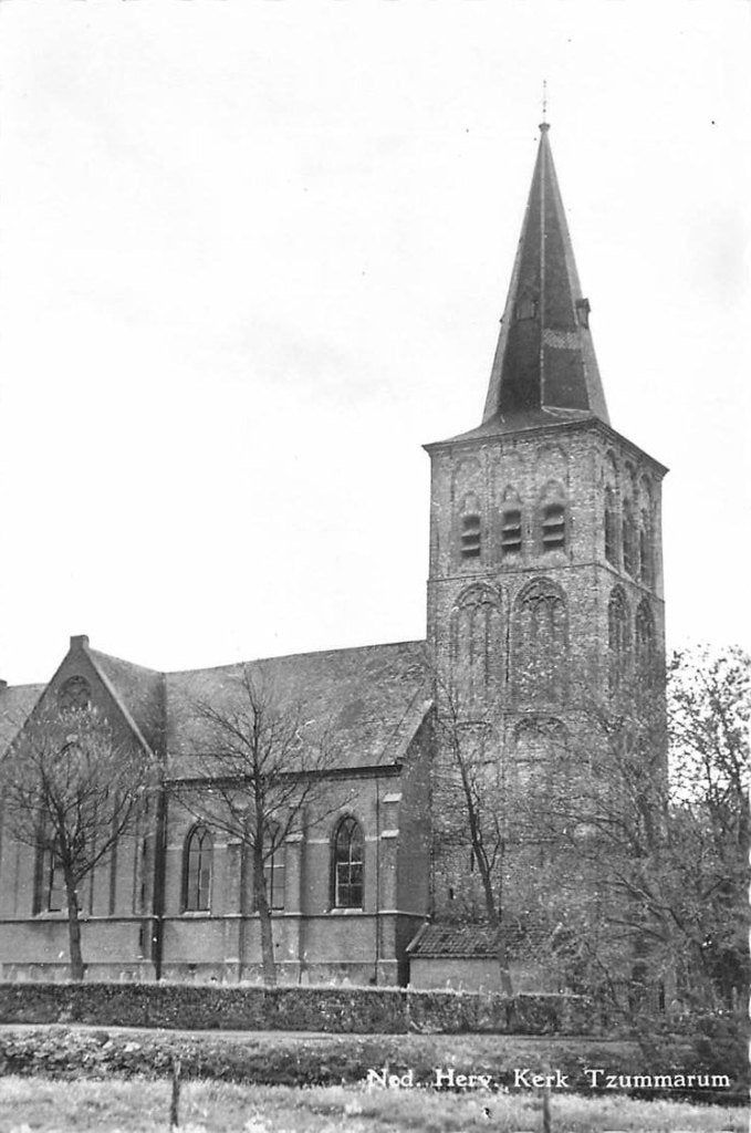 388-437-039 Tzummarum Ned Herv Kerk, Verzenden, Voor 1920, Friesland