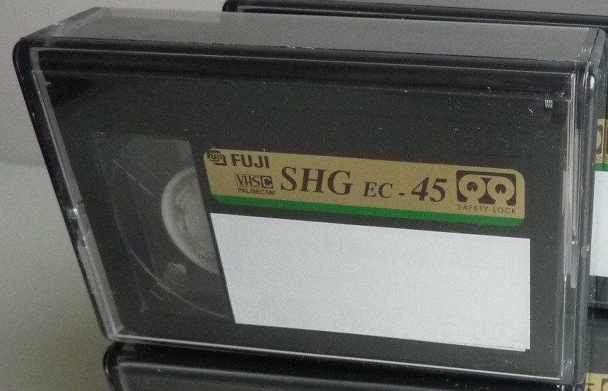 FUJI Super High Grade - EC45 VHS-C videocassettes, Ophalen of Verzenden