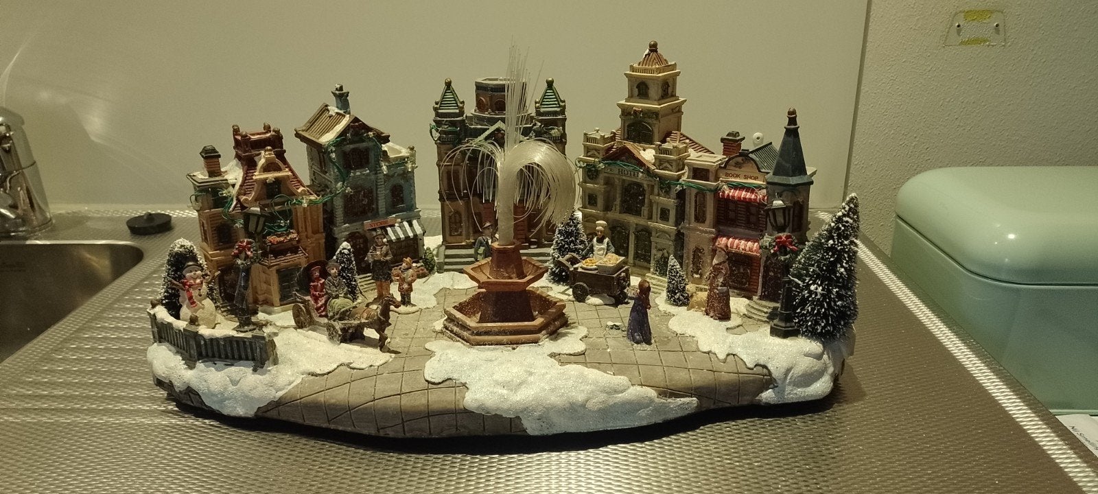 kerst dorp, Ophalen, Gebruikt, Overige soorten, Beeldje of Figuurtje