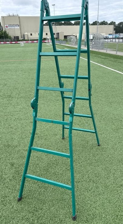 Brennstuhl Opvouwbare Ladder - 3.70m, 12 treden, Doe-het-zelf en Verbouw, Ladders en Trappen, Gebruikt, Ophalen of Verzenden, Ladder