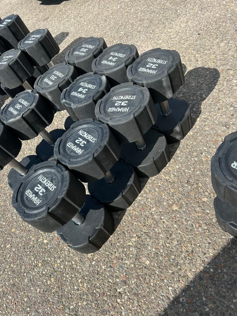 Hammer strenght dumbells gewichten fitness kracht, Ophalen, Gebruikt, Dumbbell