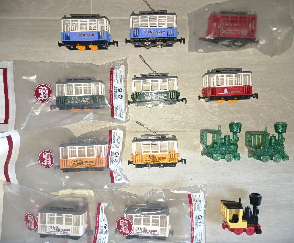 LGB Gnomy diverse trams en loks, per stuk € 11, Hobby en Vrije tijd, Modeltreinen | Overige schalen, Gelijkstroom, Ophalen of Verzenden