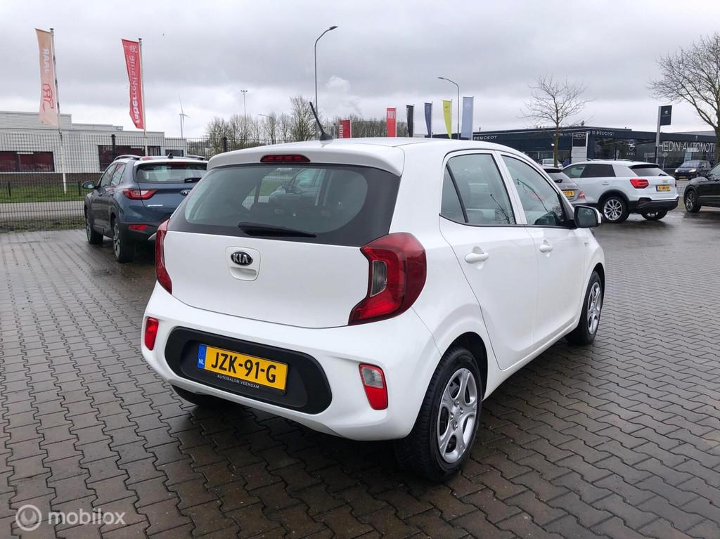 Kia Picanto 1.0 MPi 4DRS AIRCO ELL PAKK, Voorwielaandrijving, Start-stop-systeem, Stof, Gebruikt