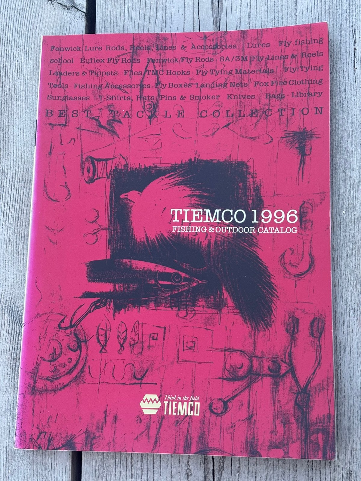 Tiemco 1996 catalogus, Ophalen of Verzenden, Overige typen